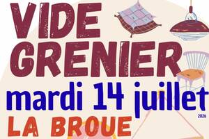 VIDE GRENIER DES AMIS DE LA BROUE