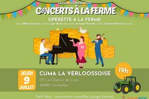 Concerts à la ferme