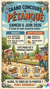Concours de pétanque