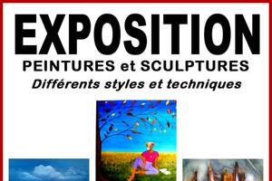 EXPOSITION de PEINTURES et SCULPTURES