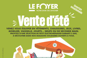 Vente d’été du Foyer Notre-Dame des Sans-Abri