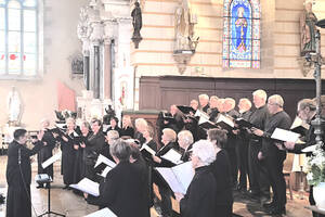 concert de polyphonies orthodoxes par le choeur SLAVA