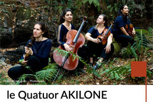 Concert du Quatuor Akilone à Meaulne-Vitray