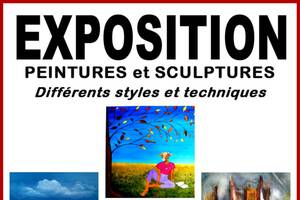 EXPOSITION de PEINTURES et SCULPTURES