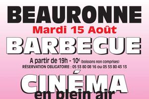 Ciné plein air à Beauronne