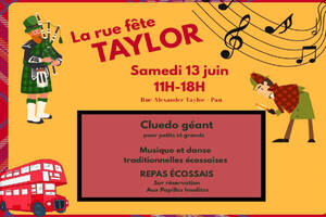 La rue fête Taylor