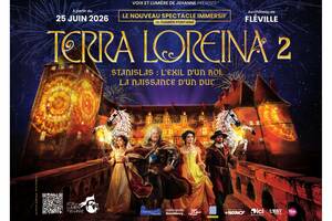 photo Terra Loreina 2, le nouveau spectacle son et lumière monumental de Damien Fontaine