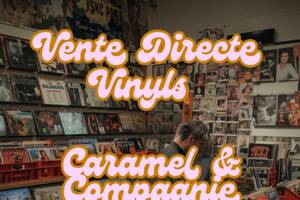 photo Vente Unique disques vinyles