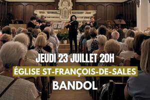 photo Concert à Bandol : Ravel, Debussy, Cantemir, Mozart, Bach, Puccini, Piazzolla, Vivaldi
