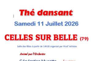 photo Thé dansant à CELLES SUR BELLE