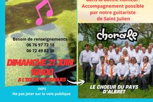 photo Fête de la musique avec le Chœur du Pays d'Ambret