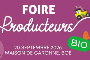 photo Foire Bio du Lot et Garonne 2026 !