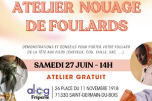 photo Atelier nouage de foulards