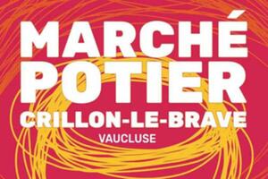 photo Marché potier de Crillon le Brave