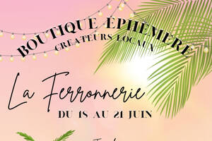 photo Boutique éphémère d’été des Art’iZans locaux