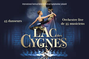 photo Le Lac des Cygnes L'International Festival Ballet