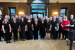 photo Concert Harmonium Choral Society à l'Abbaye du Thoronet