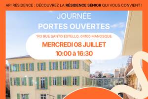 photo JOURNEE PORTES OUVERTES CHEZ API RESIDENCE MANOSQUE
