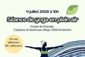 photo Séance de yoga en plein air