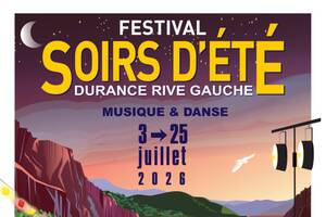photo Féstival - soirs d'été Durance rive gauche