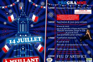 14 juillet à Meillant