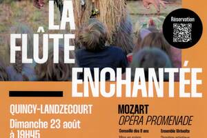photo La Flûte enchantée, opéra promenade par Ensemble Virévolte