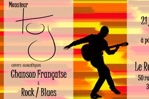 photo Monsieur Tuj - covers acoustiques Chansons françaises & Rock/Blues