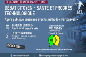 photo Débat citoyen – Santé et progrès technologique.
