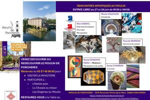 photo Rencontres artistiques au Moulin