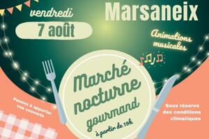 photo Marché nocturne gourmand de Marsaneix