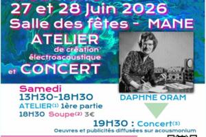 photo Les Sonofriches - Concert Daphne Oram - Atelier électroacoustique