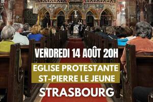 photo Concert à Strasbourg : Ravel, Debussy, Vivaldi, Cantemir, Mozart, Bach, Doppler, Piazzolla, Waxman