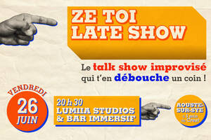 photo ZE TOI LATE SHOW - Le Talk Show Improvisé