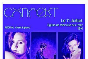 photo Concert lyrique chant et piano organisé par les Voix d’Or