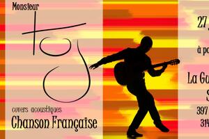 photo Monsieur Tuj - covers acoustiques Chansons françaises & Rock/Blues
