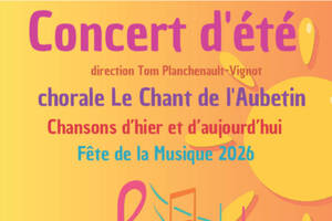 concert d'été du Chant de l'Aubetin