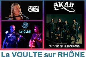photo Festival Kiosques à Musique, Concerts : Lorelei BARBIER – LE CLAN - AKAB