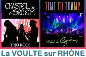 photo Concerts : CHASTEL & A ORDEM - TIME TO TRAMP ( Tribute Supertramp)