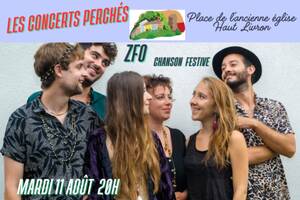 photo Concert Perché avec le groupe ZFO