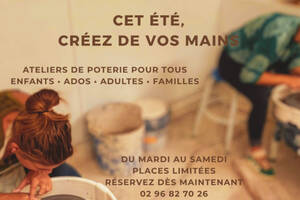 photo Atelier de poterie de l'été 2026