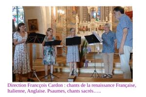 photo CONCERT chorale à cappella