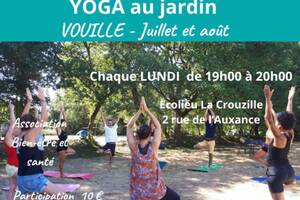 photo YOGA au JARDIN