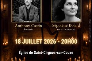 photo Concert à la bougie - Mezzo Sopano et harpe