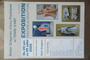 photo exposition de dessin peinture et sculpture