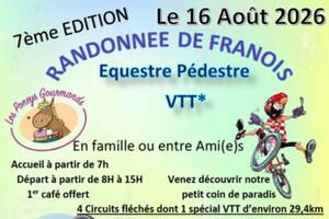 photo Randonée de Franois Pedestre Equestre VTT
