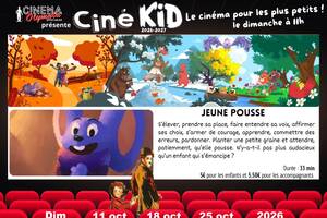 photo Ciné Kid - Jeune Pousse