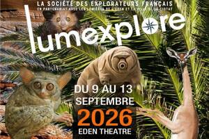 photo Du 9 au 13 septembre 2026 : Cap sur l’exploration  avec la 11ème édition du Festival Lumexplore à la Ciotat (13) !