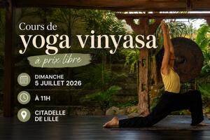 photo Cours de yoga vinyasa à prix libre