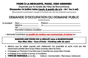 photo MARCHE AUX PUCES