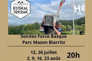 photo Spectacle participatif de force basque - Initiez-vous aux traditions !